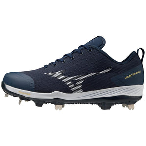 Mizuno Dominant 4 Low Men's Metal Baseball Cleat Navy