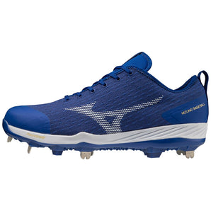 Mizuno Dominant 4 Low Men's Metal Baseball Cleat Royal