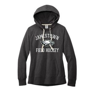Jamestown District Womens Re-Fleece Hoodie - Charcoal Heather