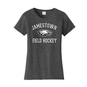 Jamestown Womens Cotton Tee - Dark Heather Gray