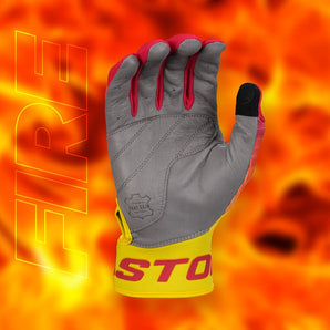 Easton Walk-Off Ethos Batting Gloves Fire