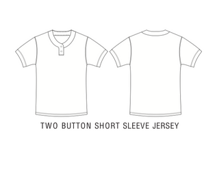 WAE 2 Button Jersey ( Baseball and Softball)