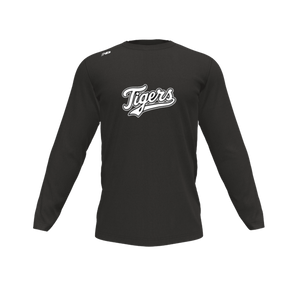 Tigers Mens LS Tech Black