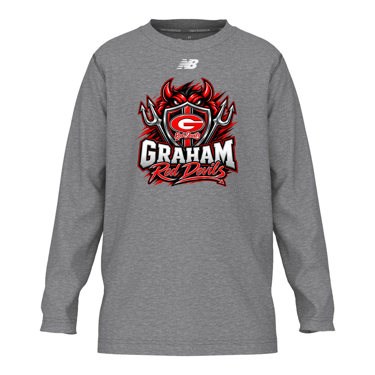 Graham - Youth Activate LS Tech Tee