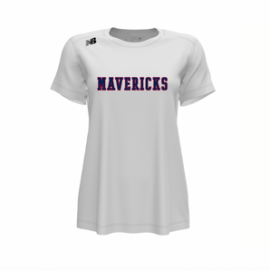 Mavericks Womens Short Sleeve Tech T-shirt