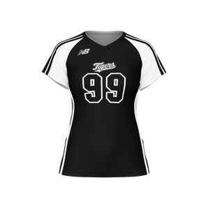 Tigers Volleyball Jersey Black