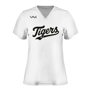 Tigers Womens Dri-Fit Shirt White