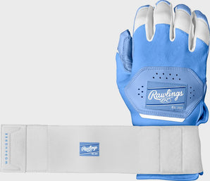 Rawlings Work Horse Batting Glove w/Strap Columbia