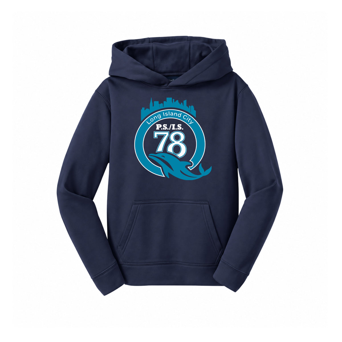 Long Island City - Youth Sport-Wick Fleece Hoodie