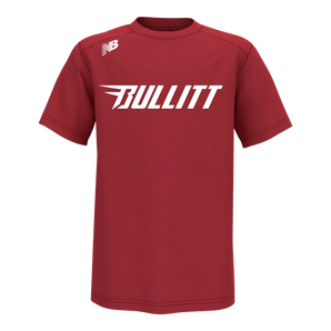 Bullitt Youth Tech T-Shirt Red